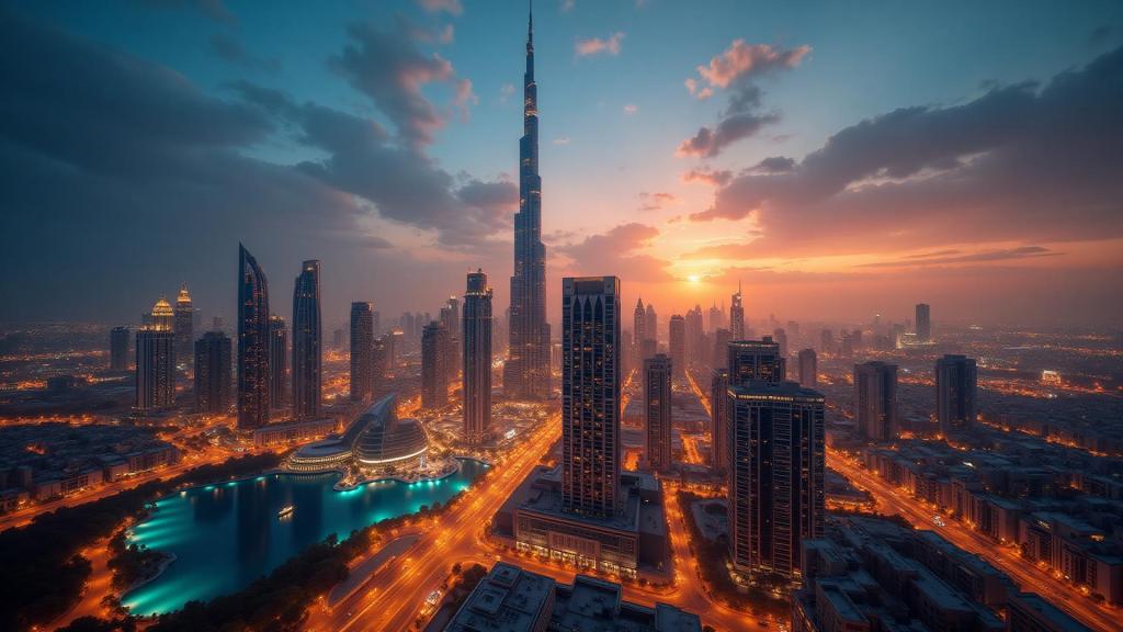 alt="Modern two-bedroom apartment with floor-to-ceiling windows and Dubai Marina view"